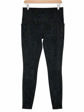 All In Motion Yoga Pants Leggings Active Abstract Gray Blue XXL